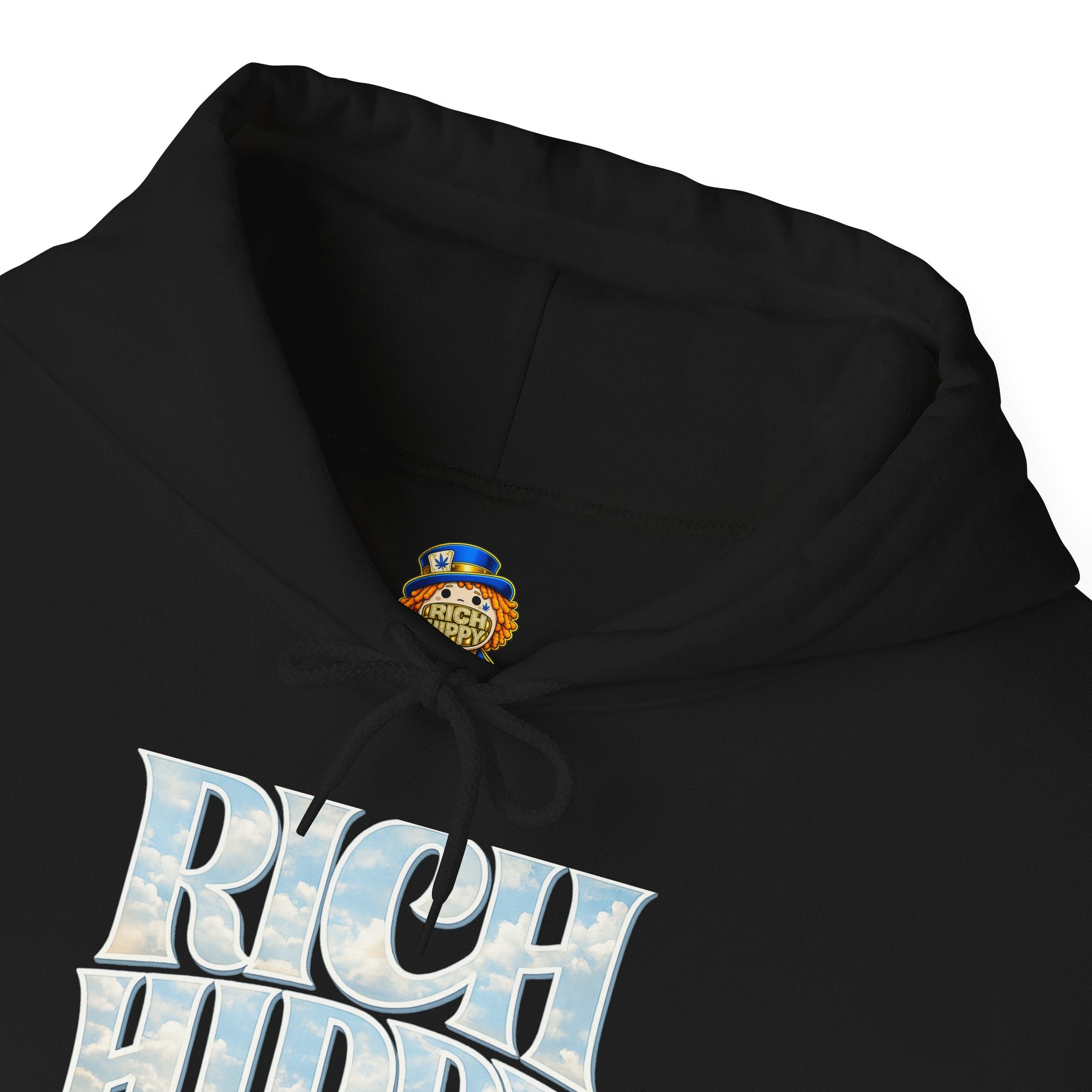 Rich Hippy Sky Logo Hoodie – Vintage Streetwear Pullover