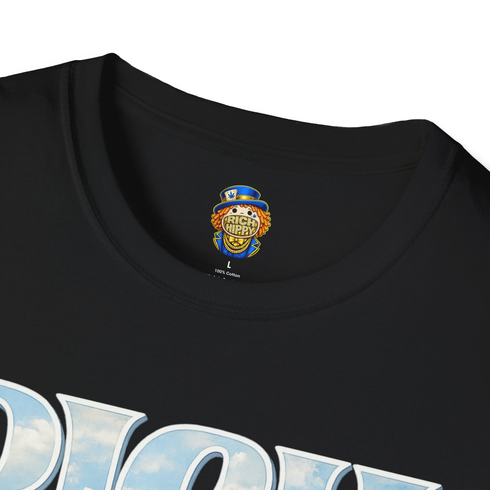 Rich Hippy Sky Logo Tee - Vintage Graphic T-Shirt