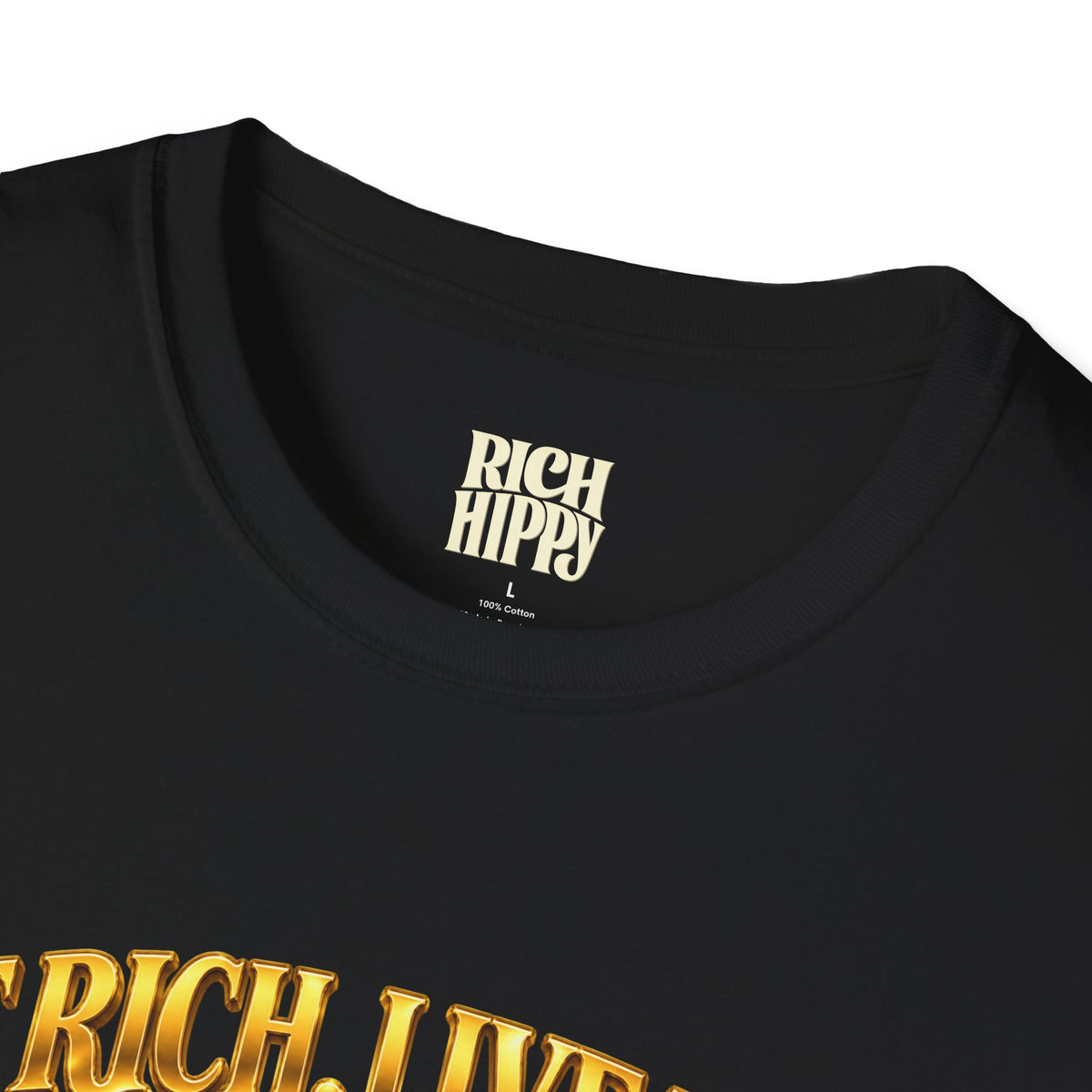 Rich Hippy Golden Ticket Tee - Vintage Graphic T-Shirt
