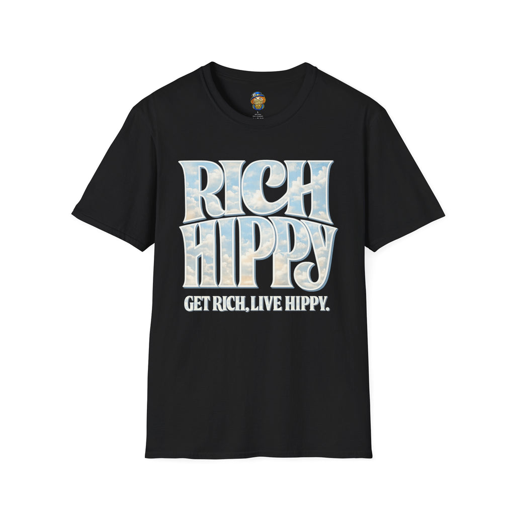 Rich Hippy Sky Logo Tee - Vintage Graphic T-Shirt