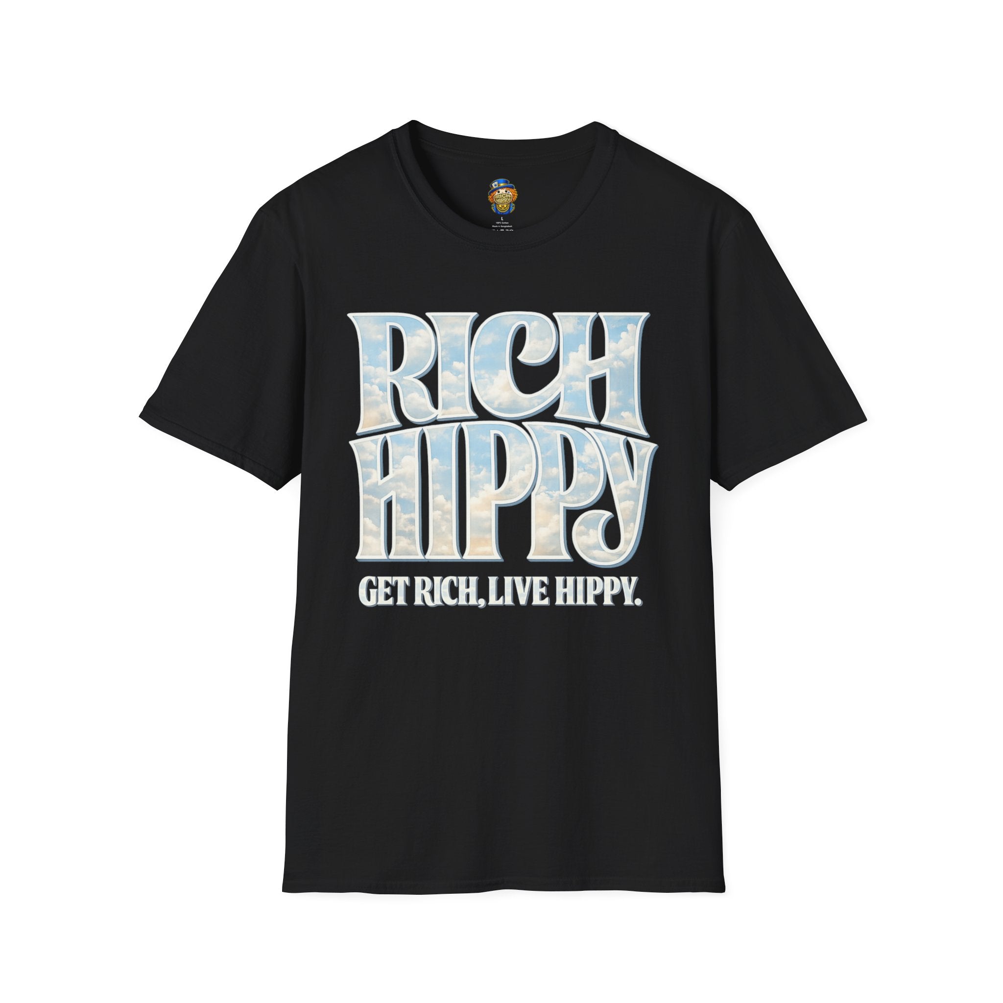 Rich Hippy Sky Logo Tee - Vintage Graphic T-Shirt