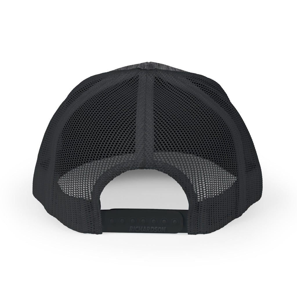 Rich Hippy Sky Logo Trucker Hat – Black Mesh Snapback