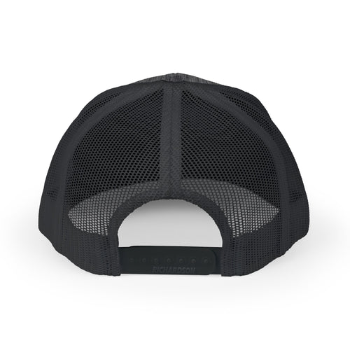 Rich Hippy Sky Logo Trucker Hat – Black Mesh Snapback