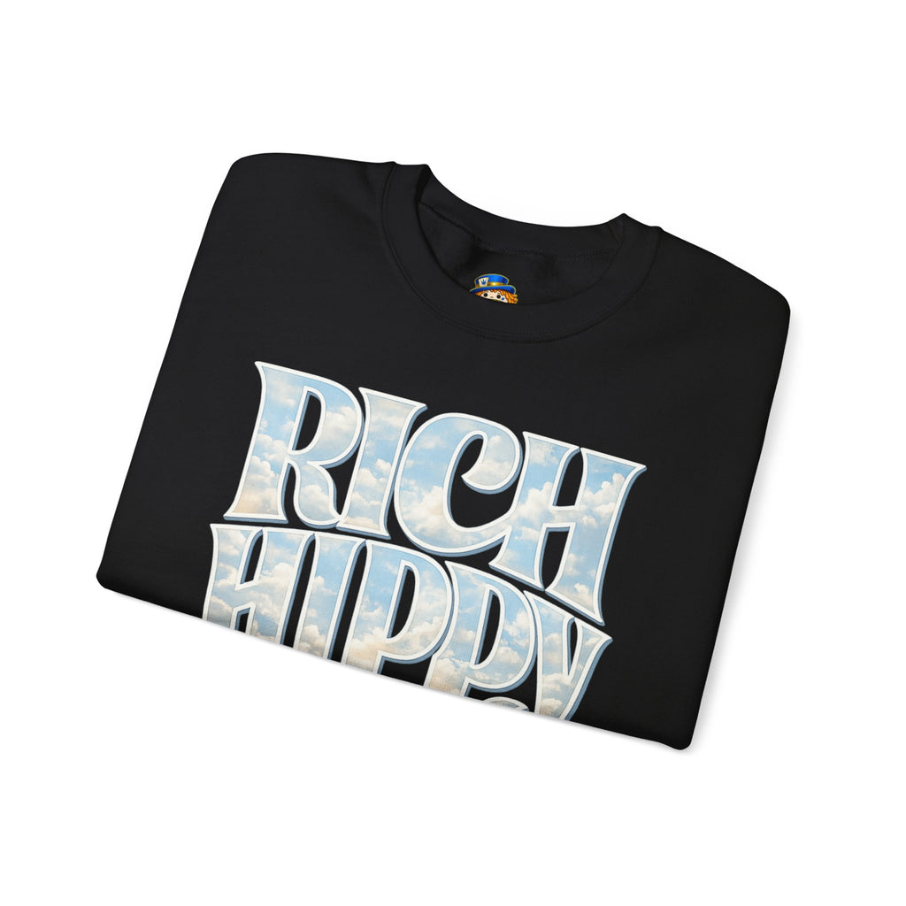 Rich Hippy Sky Logo Crewneck Sweatshirt – Vintage Streetwear Fleece