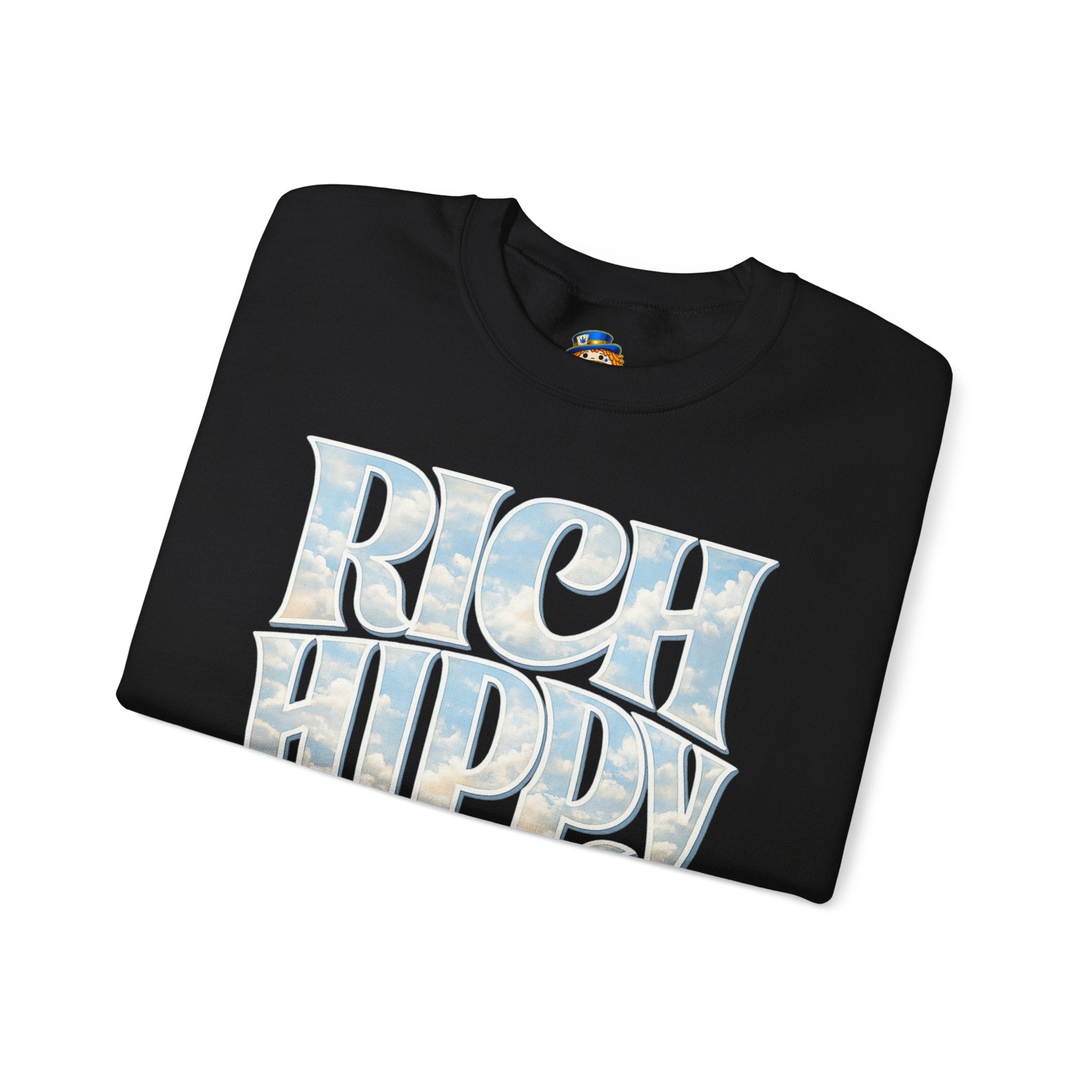 Rich Hippy Sky Logo Crewneck Sweatshirt – Vintage Streetwear Fleece