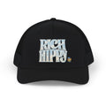 Rich Hippy Sky Logo Trucker Hat – Black Mesh Snapback